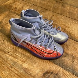 Nike Mbappe kids indoor soccer shoes